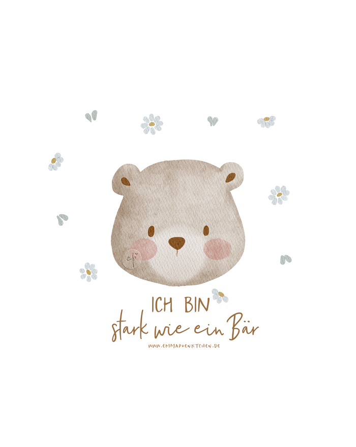 Stark wie ein Bär - Illustration