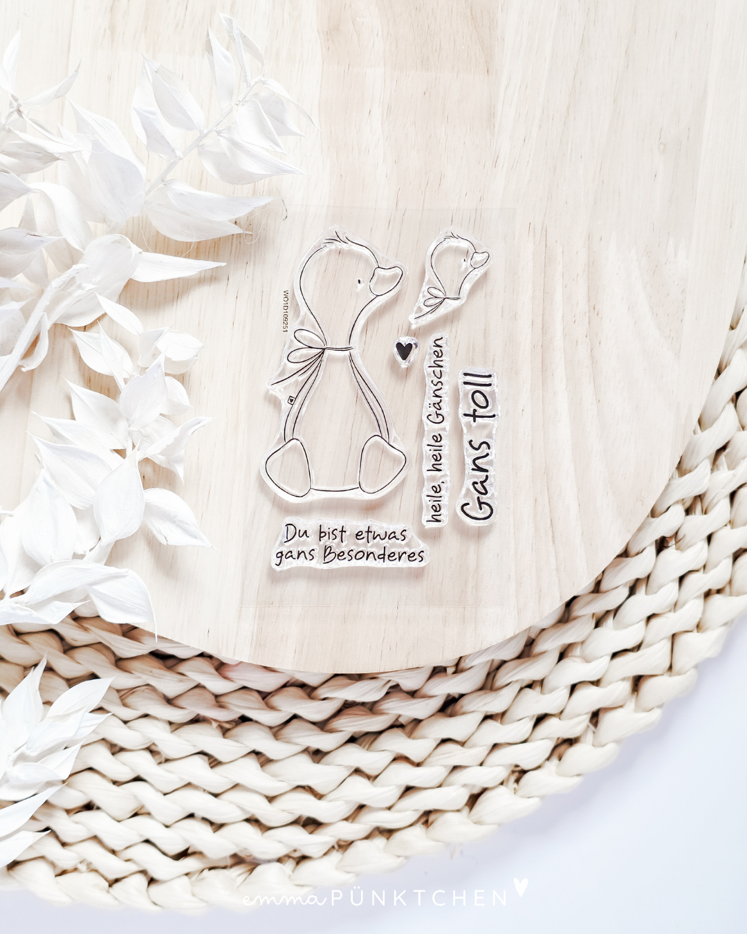 emmapünktchen - ClearStamp Gänschen