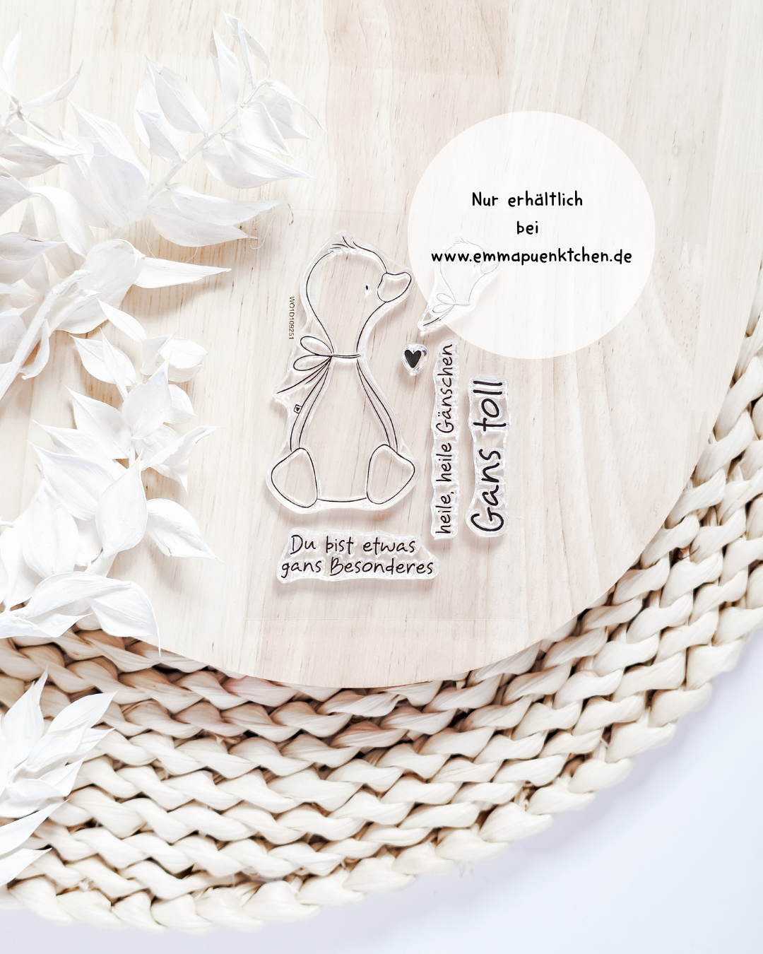 emmapünktchen - ClearStamp Gänschen