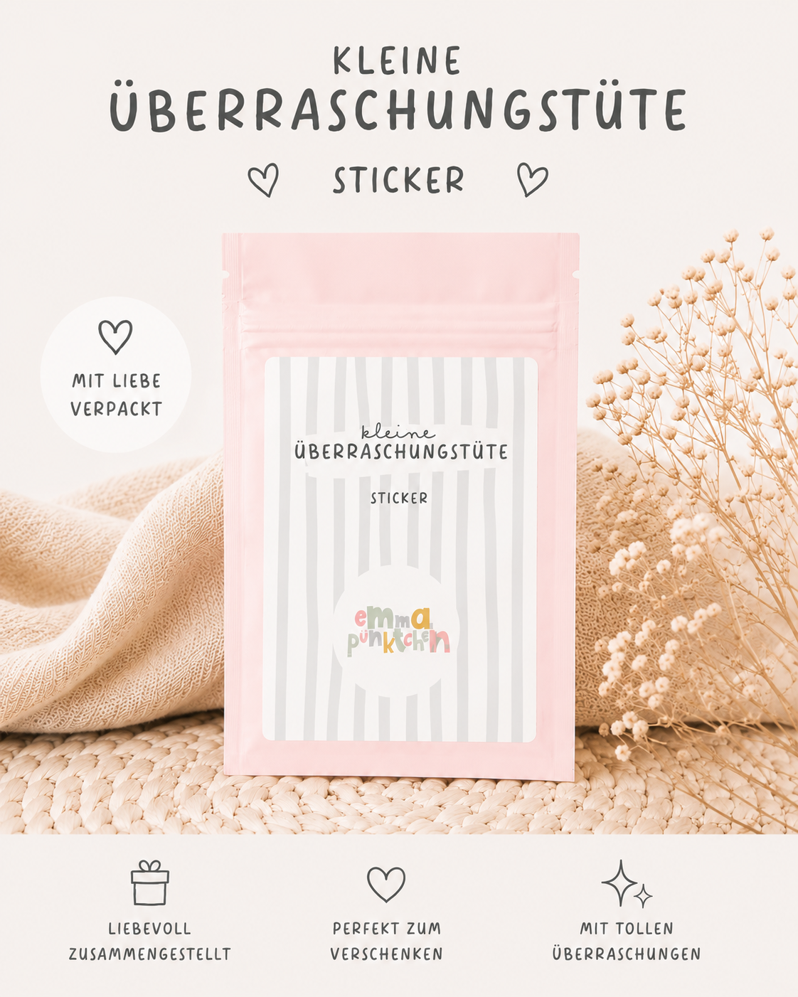emmapünktchen ® - Überraschungstüte Sticker