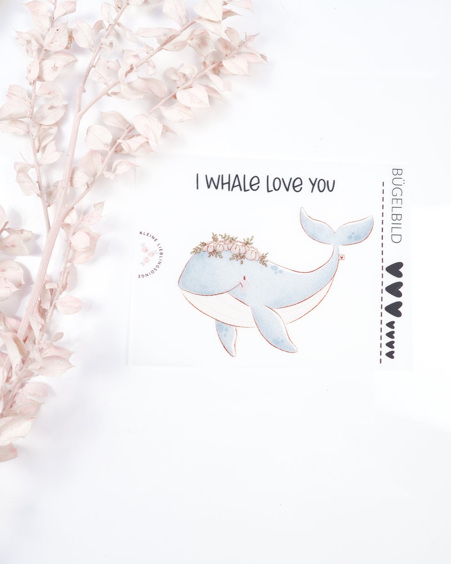 emmapünktchen ® Bügelbild randlos Walliebe