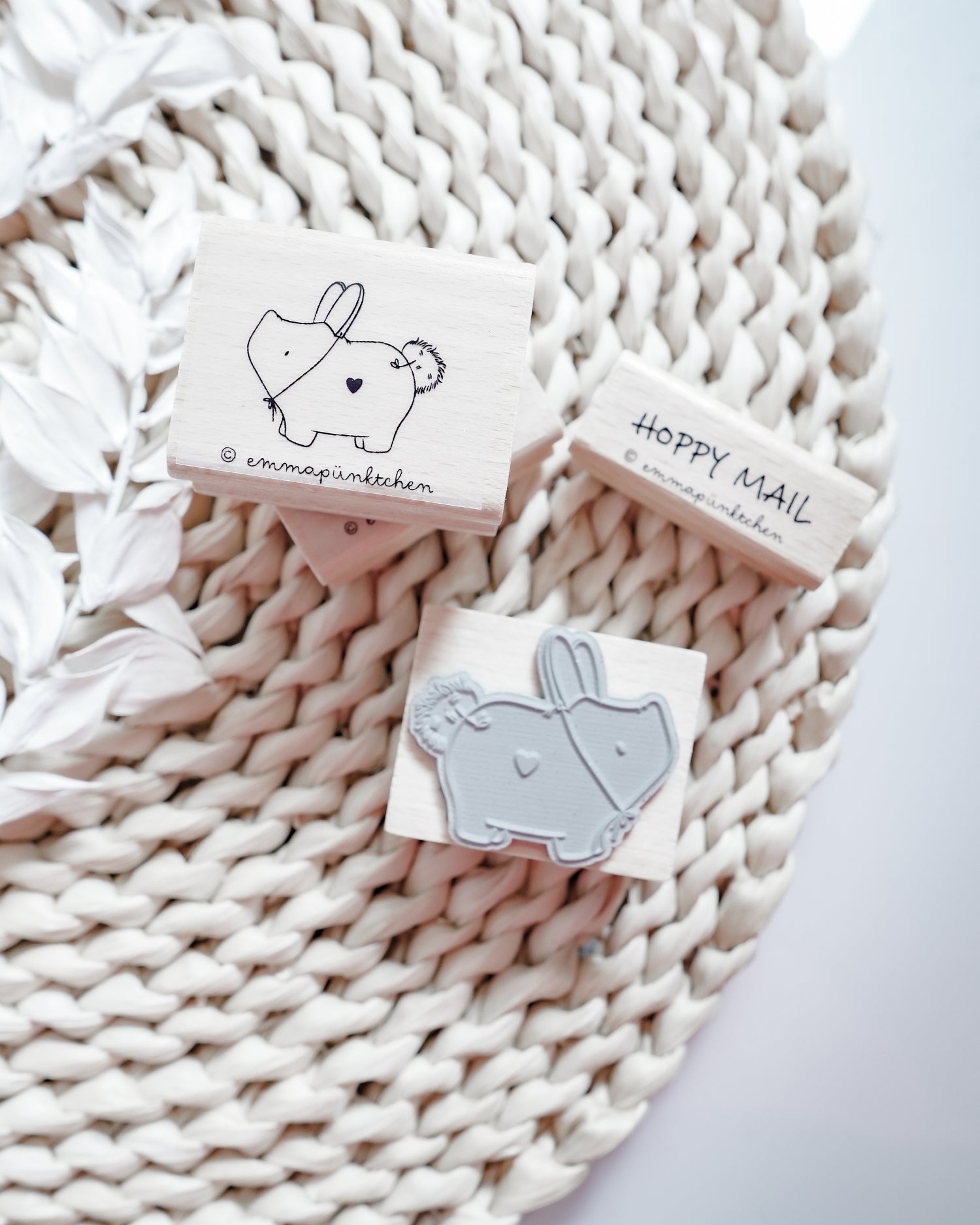 emmapünktchen ® - Holzstempel Mathilda kleines Ostern