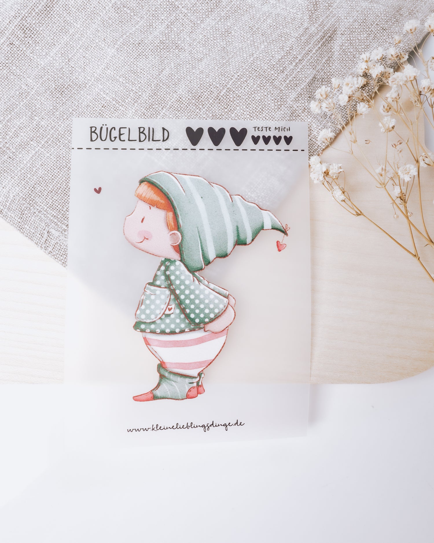 emmapünktchen ® Bügelbild randlos Pelle