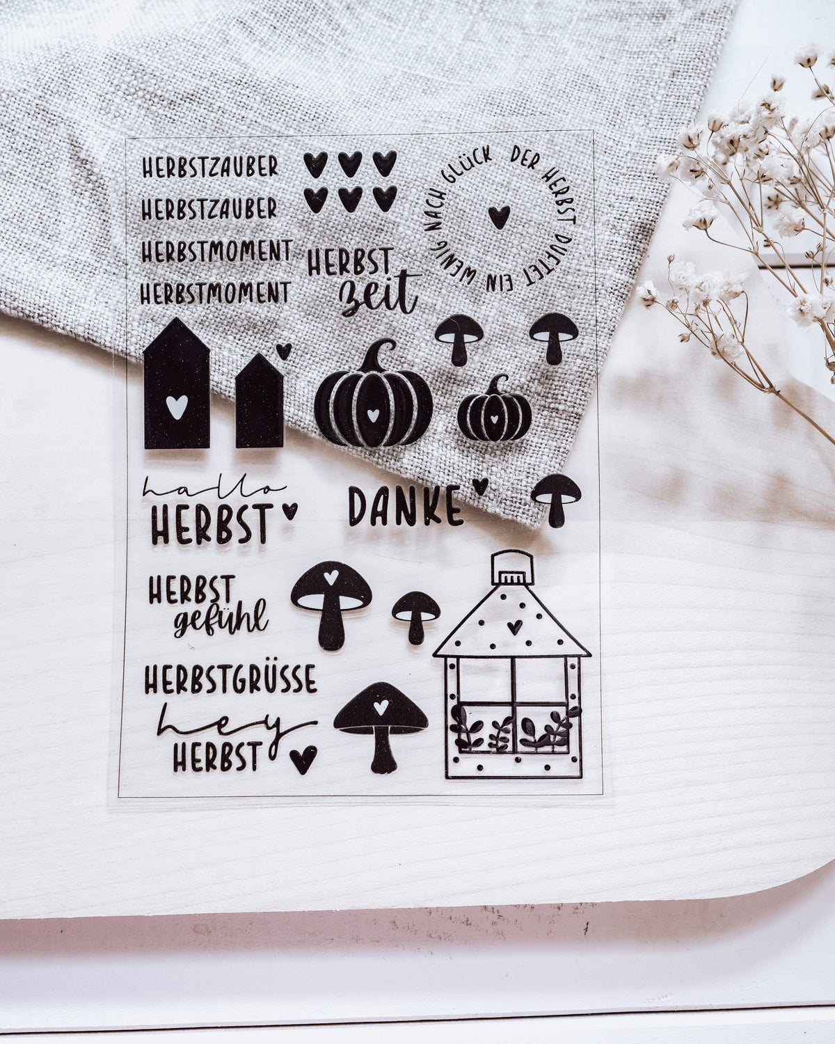 emmapünktchen ®  - RubSticker Herbstsprüche