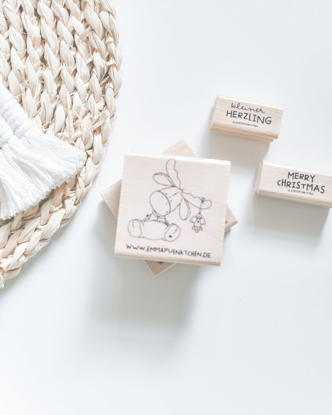 emmapünktchen ® - Holzstempel Winterelch