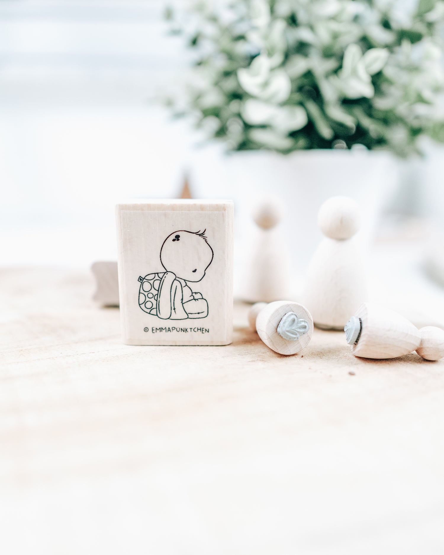 emmapünktchen ® - Holzstempel Käferlein