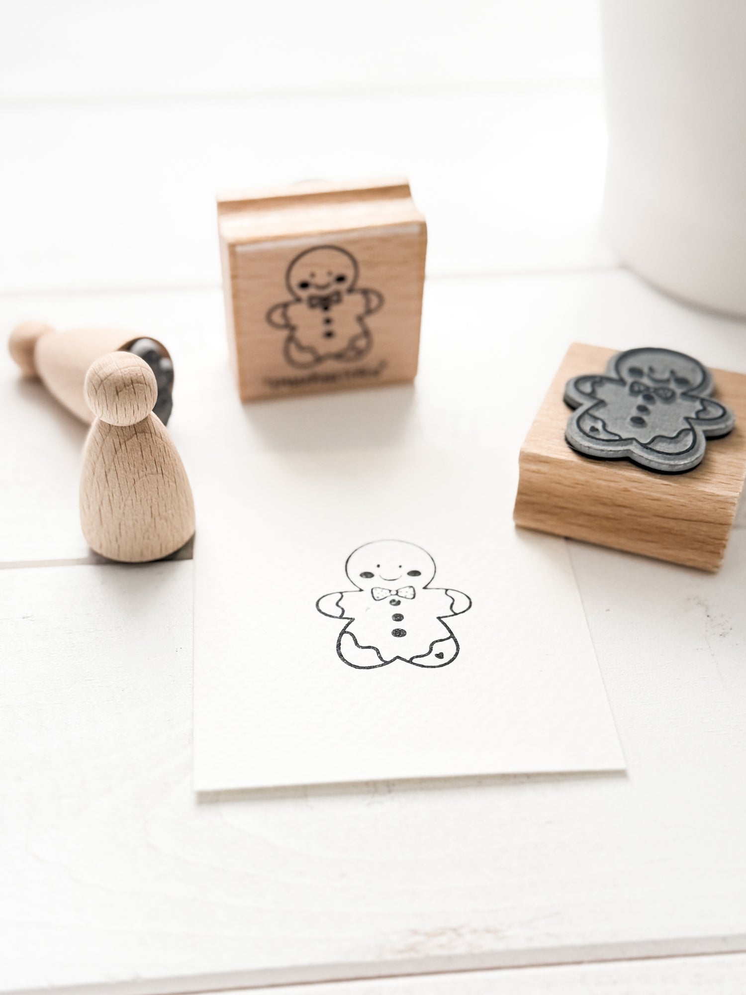 emmapünktchen ® Holzstempel - Lebkuchenmännchen
