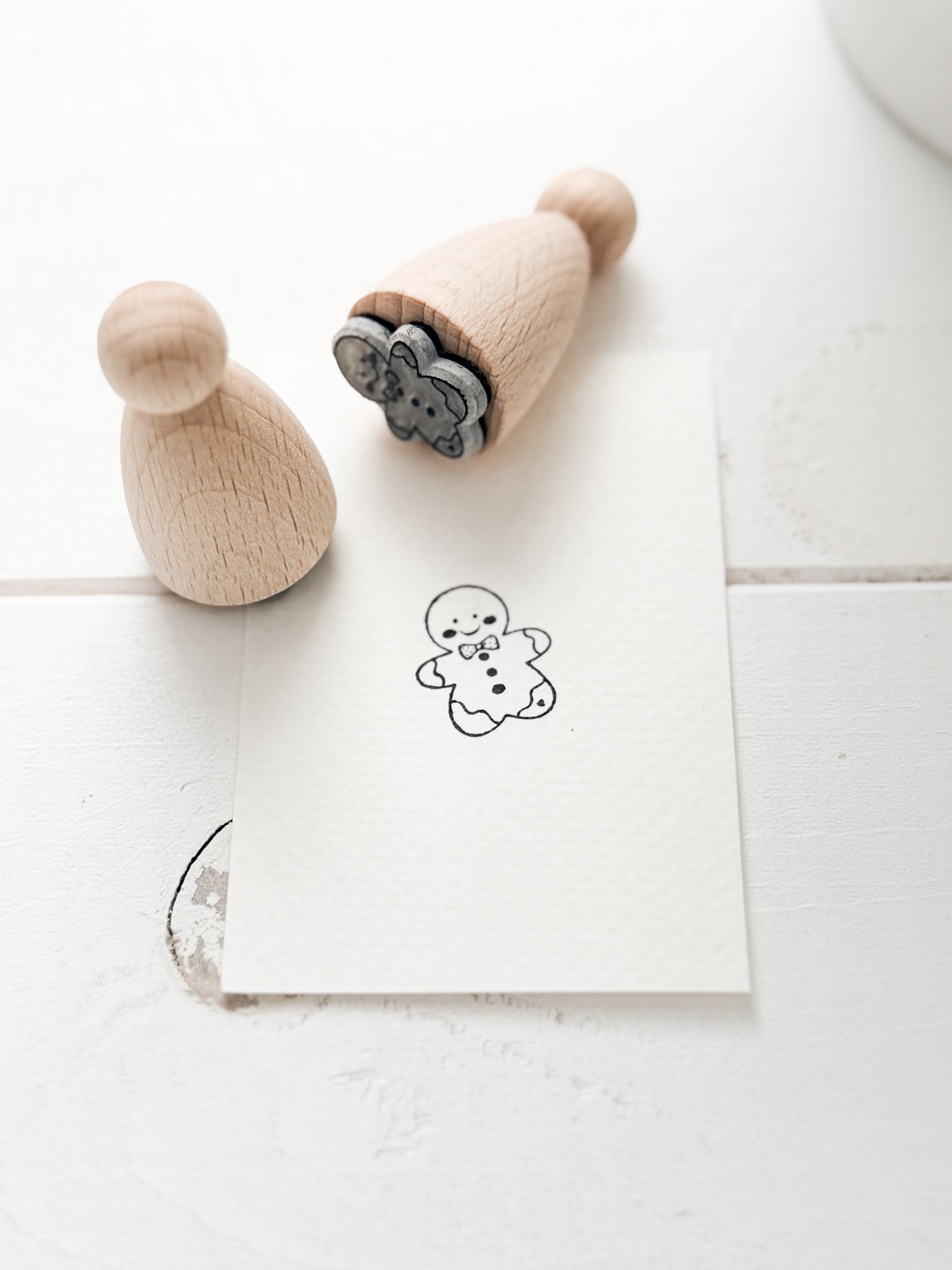 emmapünktchen ® Holzstempel - Lebkuchenmännchen Mini