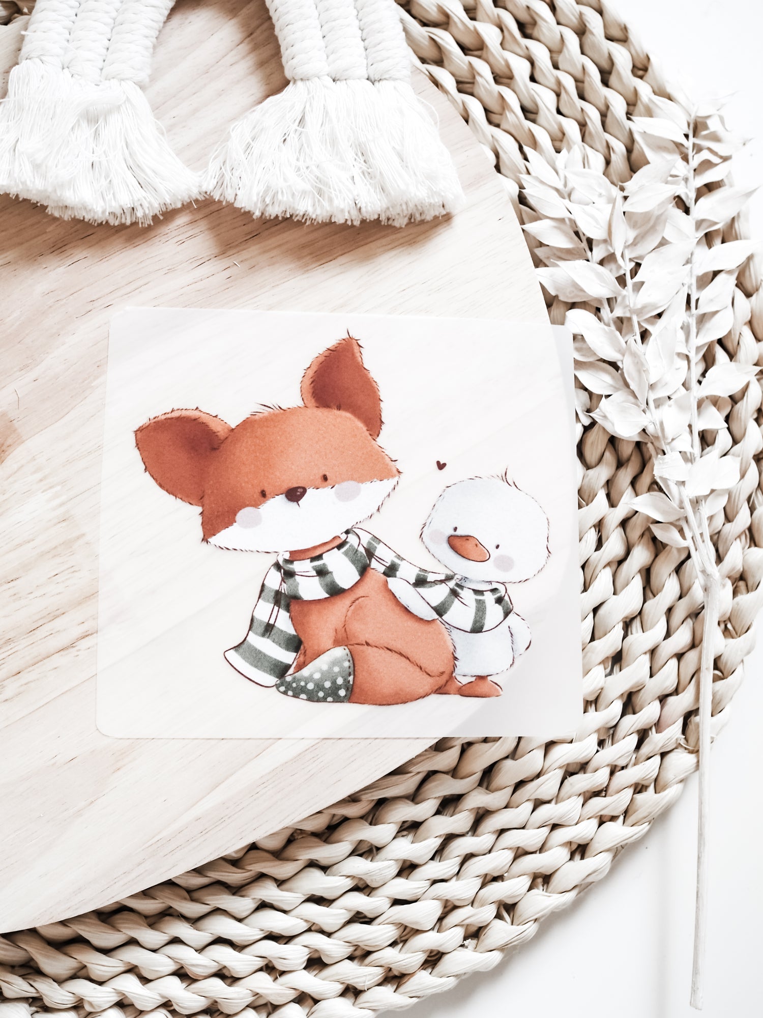 emmapünktchen ® Bügelbild randlos Füchschen