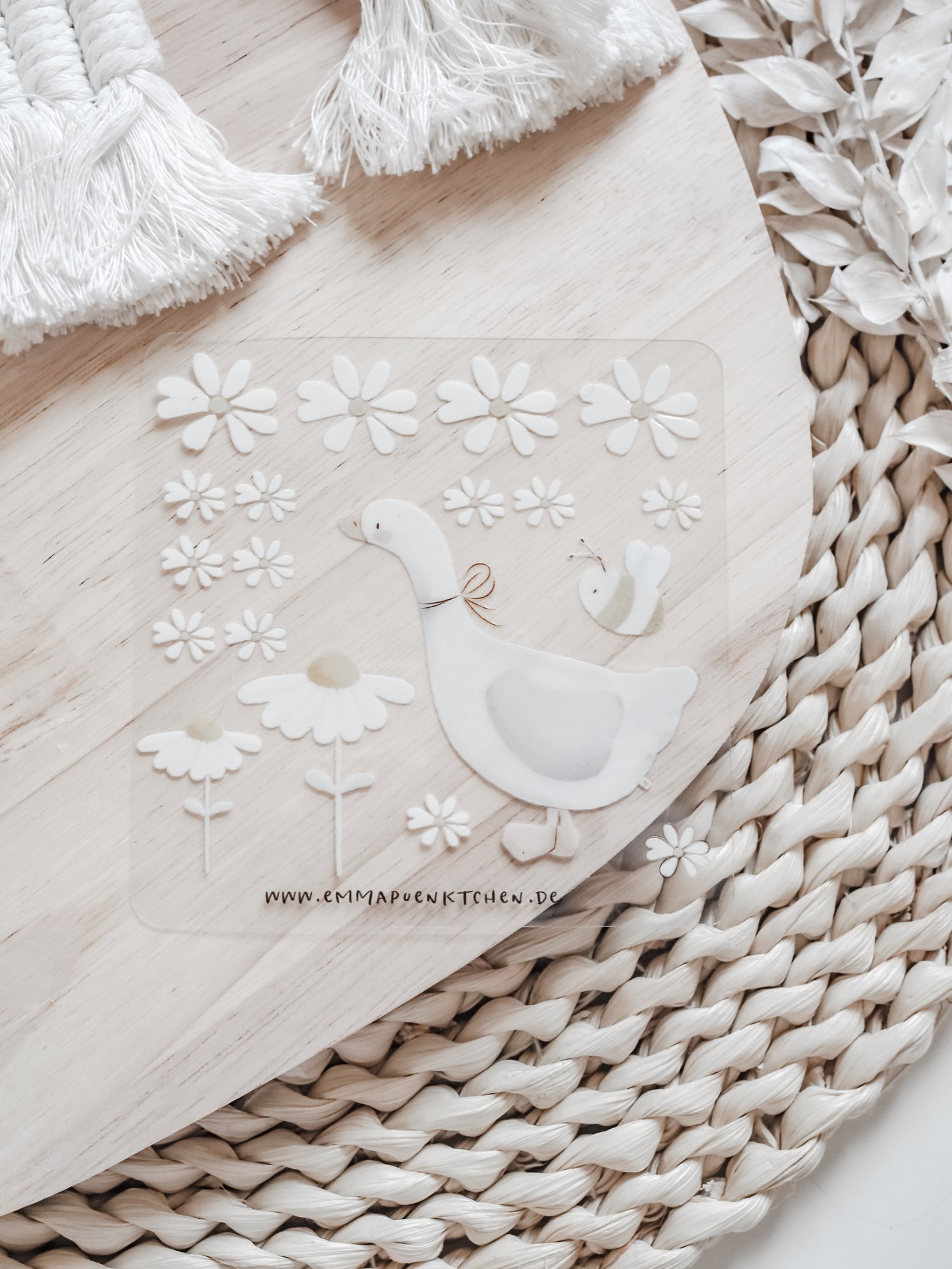 emmapünktchen ®  RubSticker Gänschen