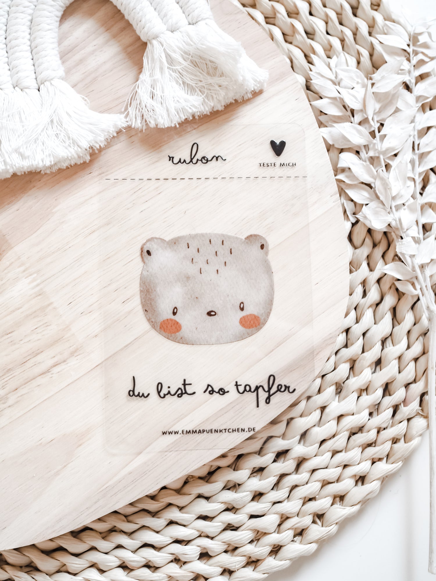 emmapünktchen ®  - RubSticker  Bär groß