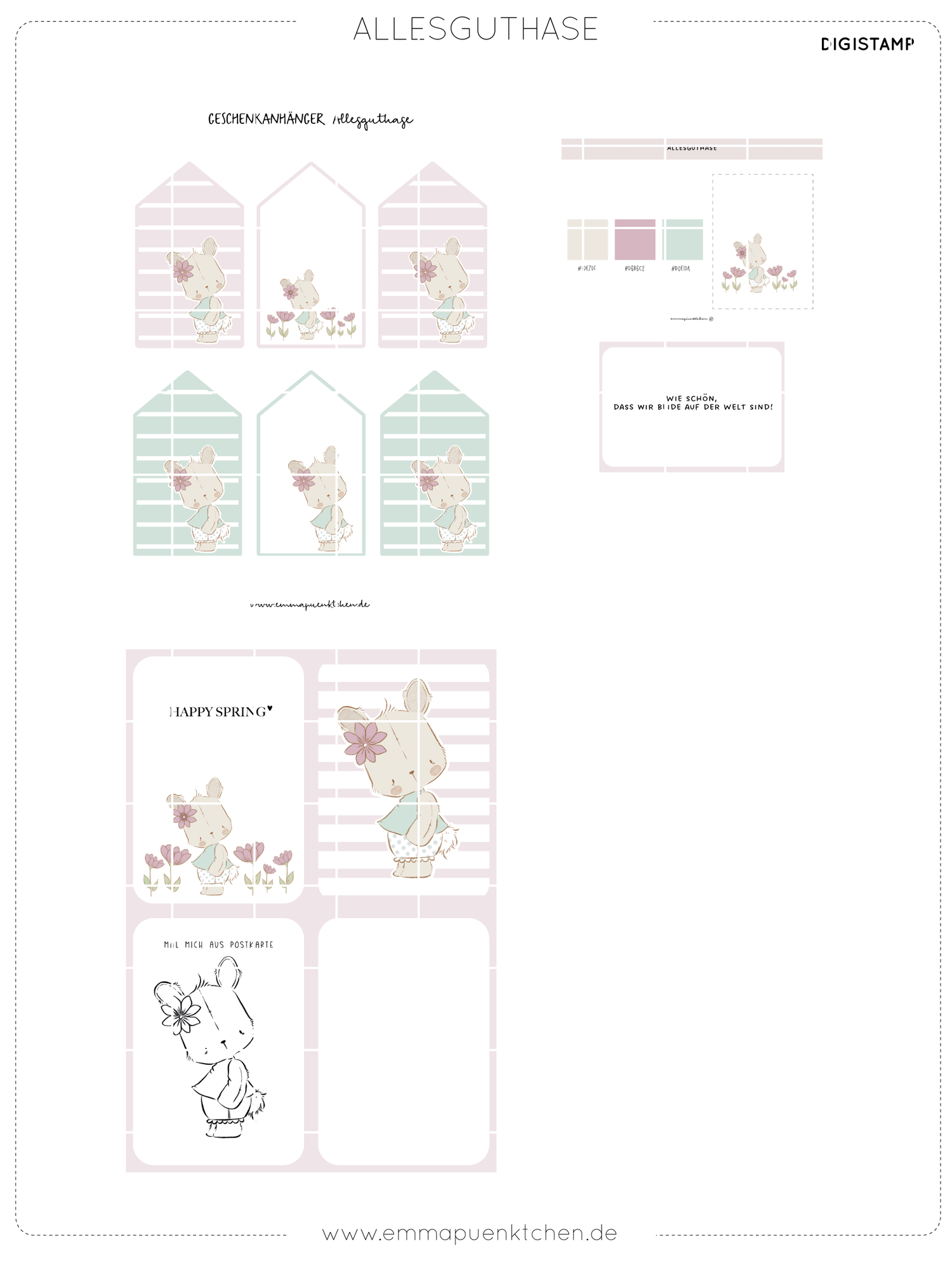 emmapünktchen ® DigiStamp - All-rounder