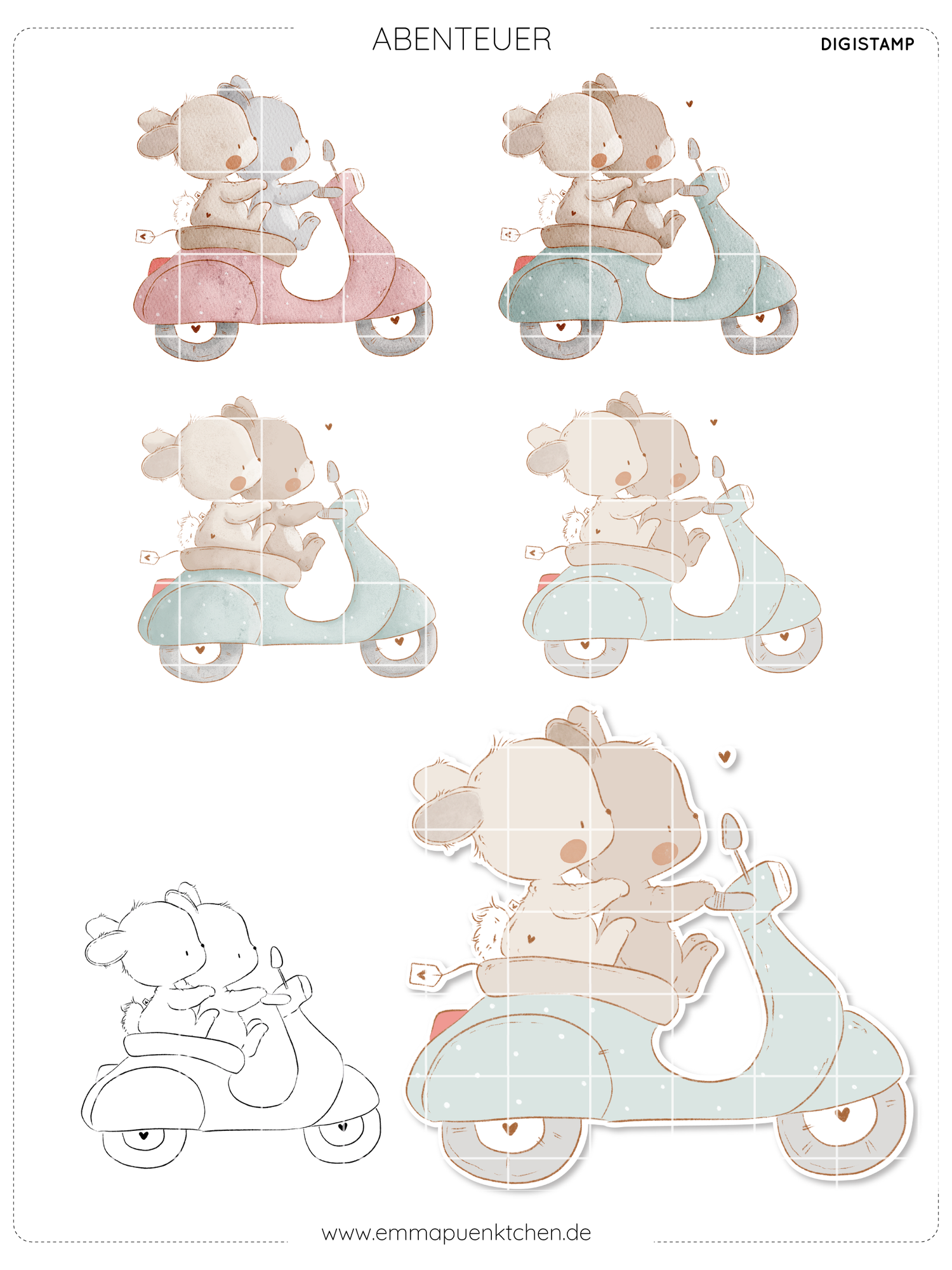 emmapünktchen ® - DigiStamp Abenteuer