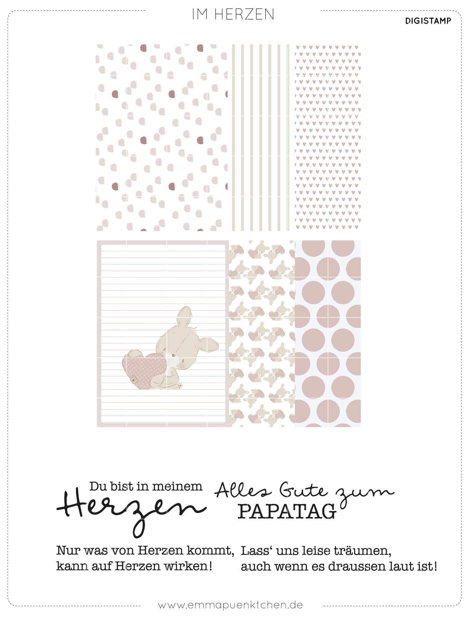 emmapünktchen ® DigiStamp - In the Heart