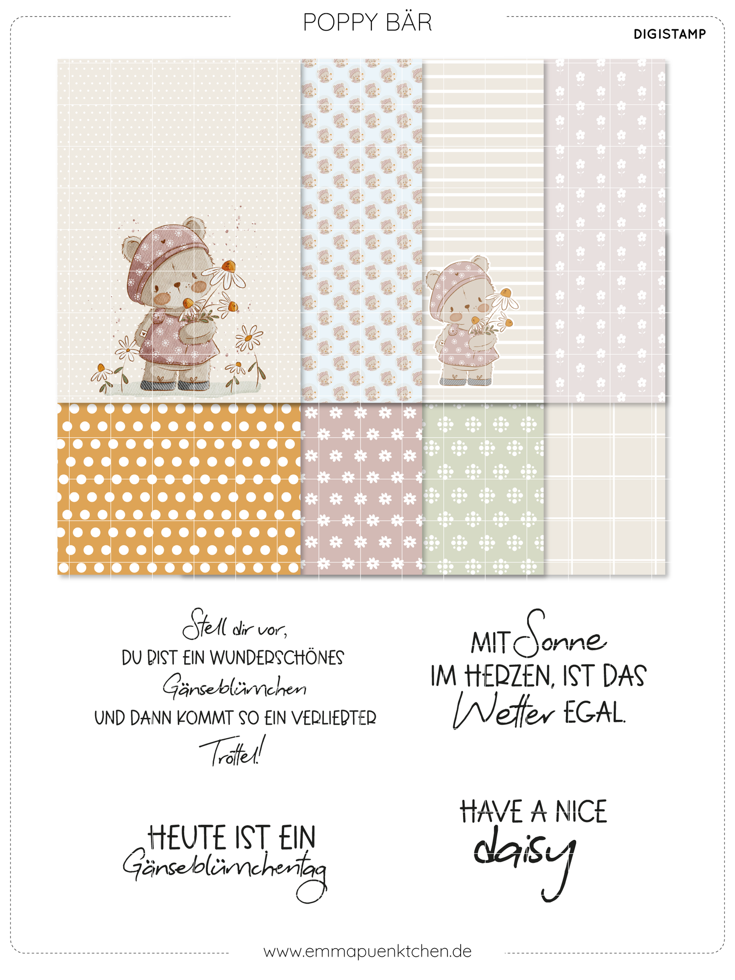 emmapünktchen ® - Poppy Bär