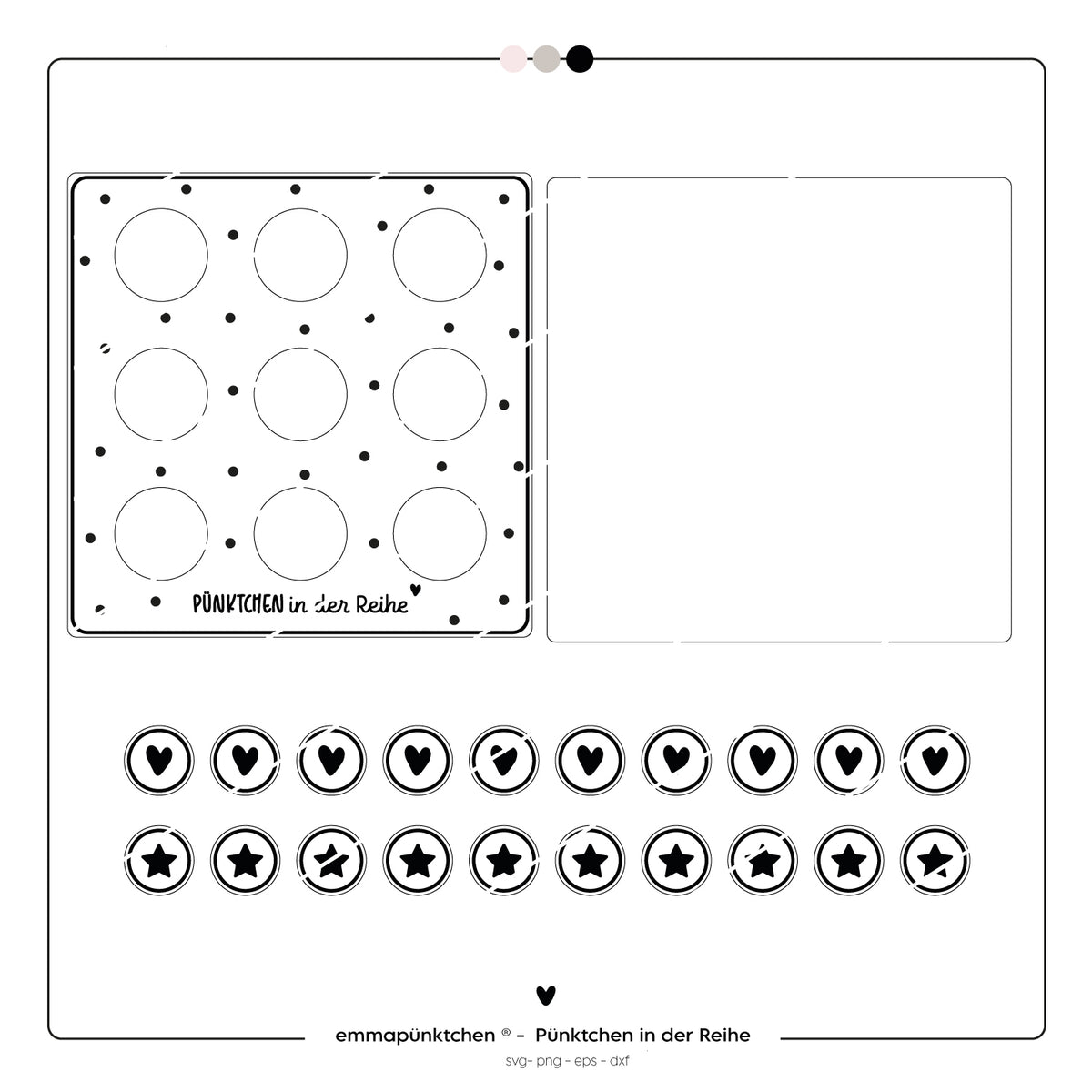empue_puenktcheninderreihe_lasercut