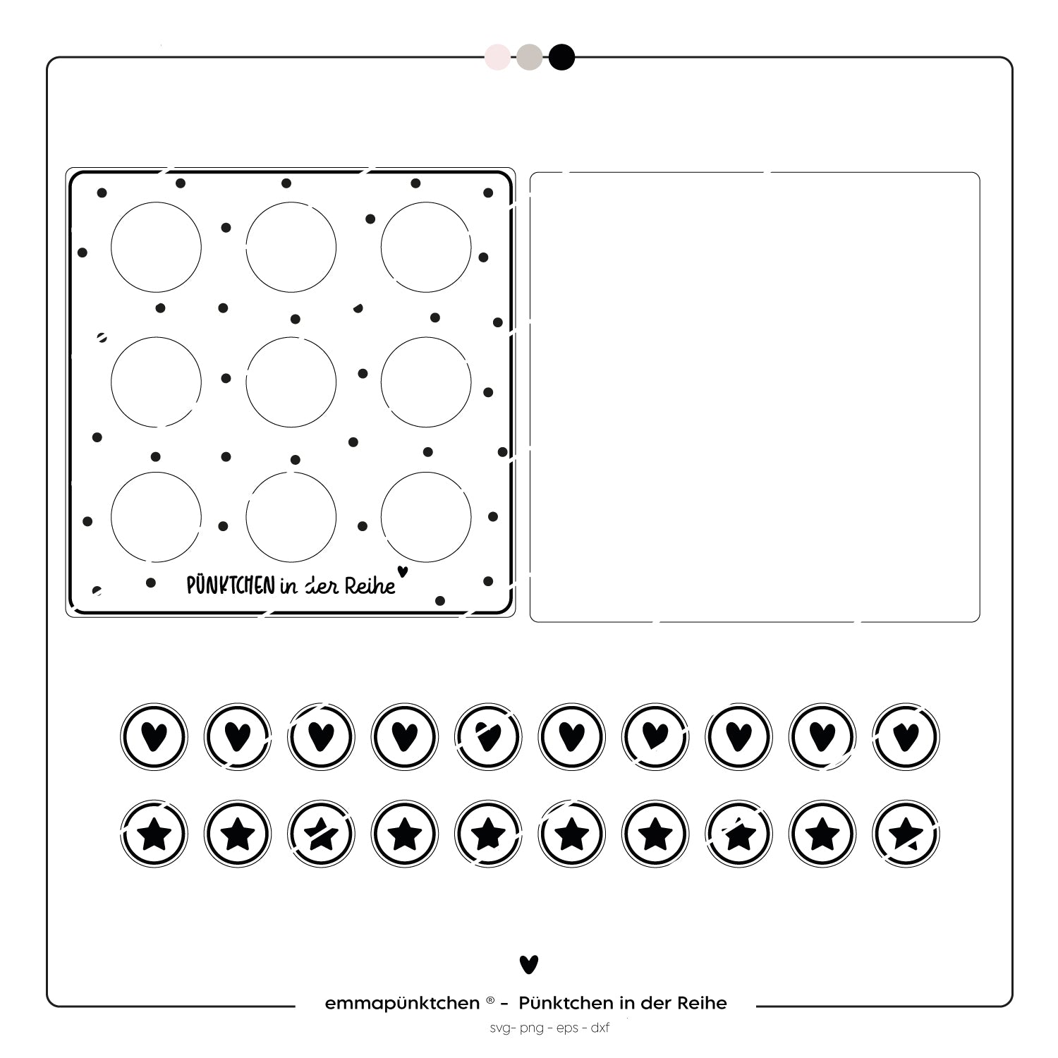 empue_puenktcheninderreihe_lasercut