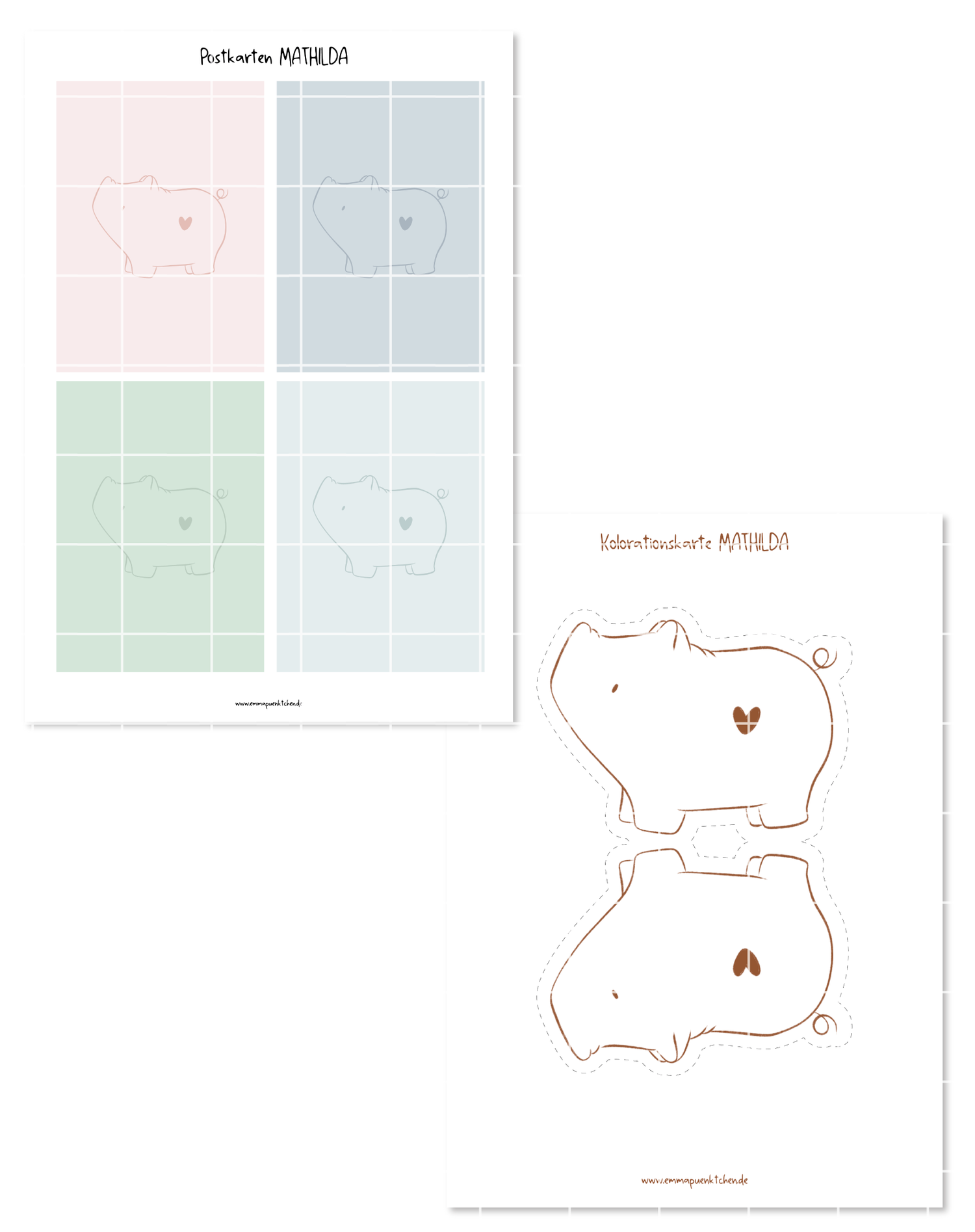 emmapünktchen ® - DigiStamp Volle Lotte Glück gehabt