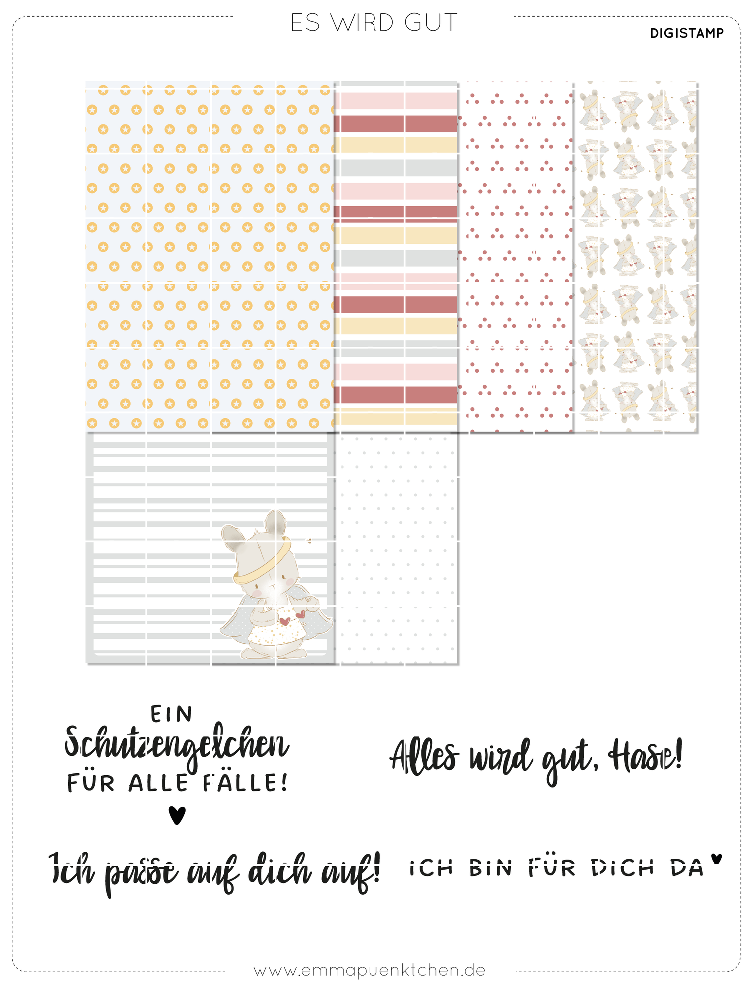 emmapünktchen ® DigiStamp - It will be good