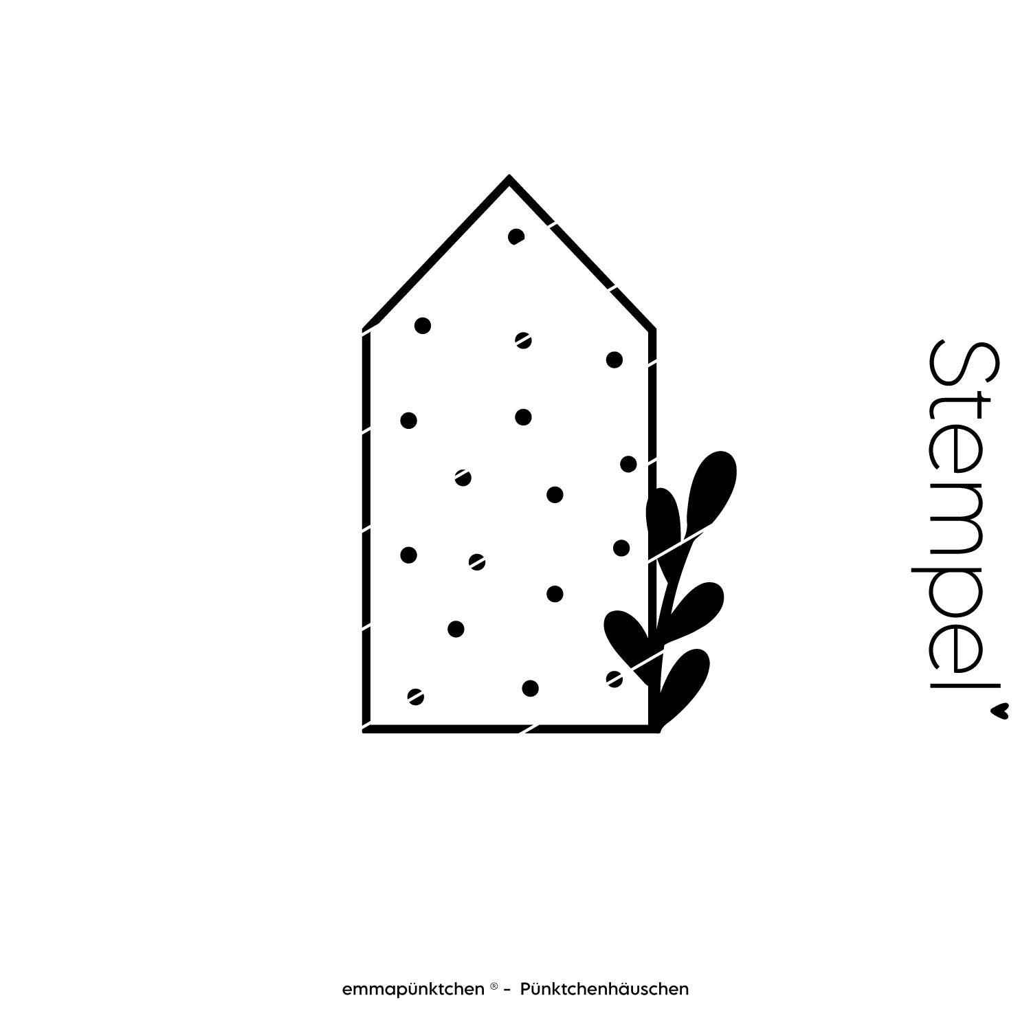 stempel_puenktchenhaeuschen