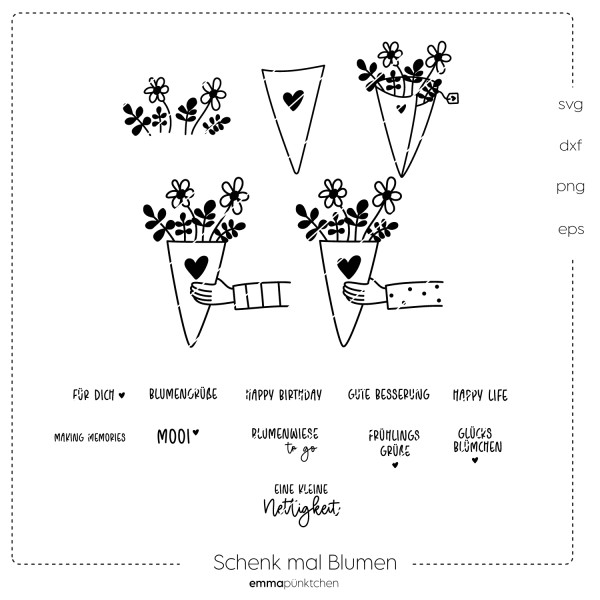 emmapünktchen ® - Schenk mal Blumen