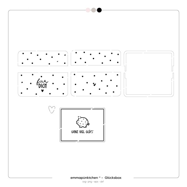 emmapünktchen ® - Glücksbox Lasercut