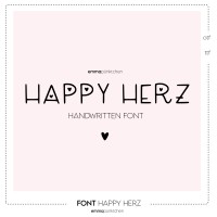 emmapünktchen ® - Happy Herz FONT