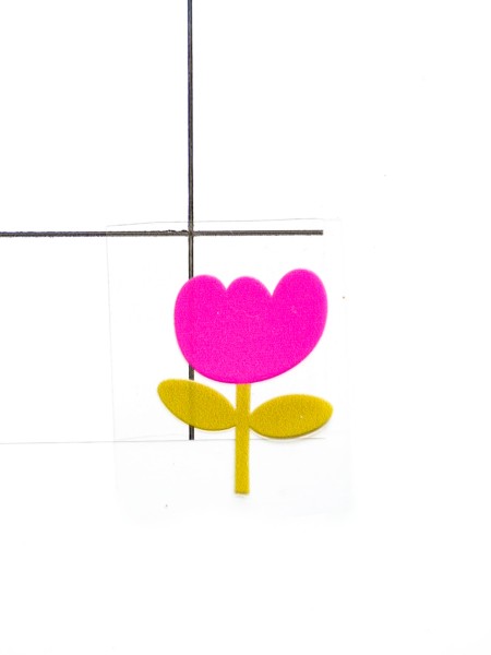 emmapünktchen - RubSticker Happy Blume groß