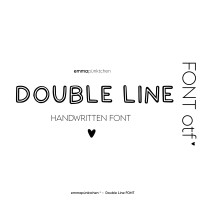 emmapünktchen ® - Double Line FONT