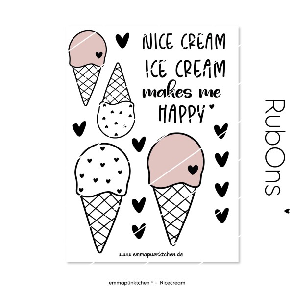 emmapünktchen - RubSticker Nicecream