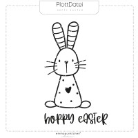 emmapünktchen ® - Hoppy Easter Plotterdatei