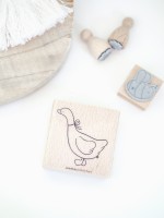 emmapünktchen - Holzstempel Gänschen 2