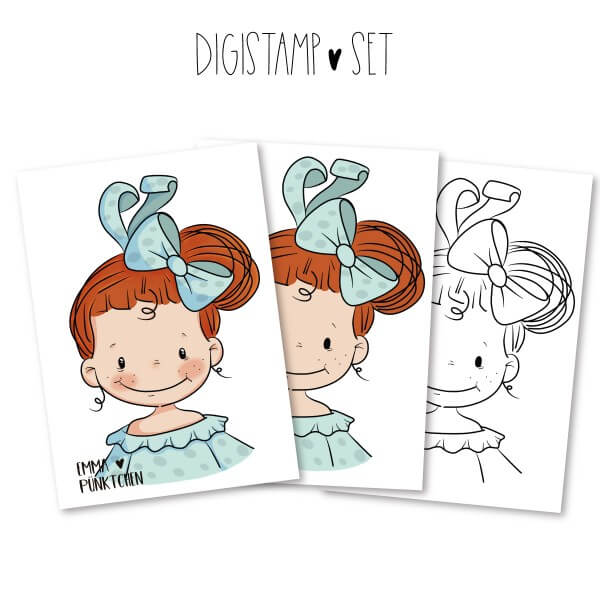 emmapünktchen ® - little madame DigiStamp