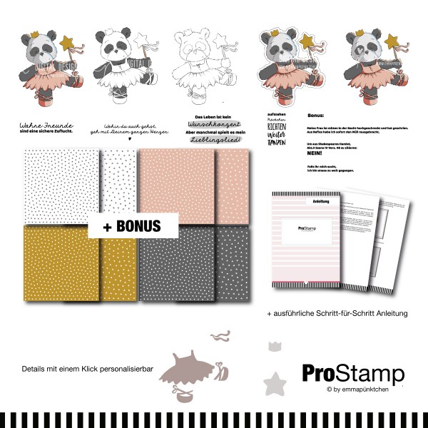 emmapünktchen ® - pandarina ProStamp + BONUS