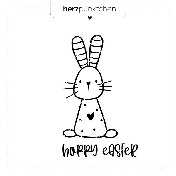 emmapünktchen ® -helllooo Hoppy Easter HERZPÜNKTCHEN ®