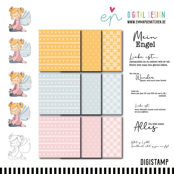 emmapünktchen ® - engelchen amelie DigiStamp