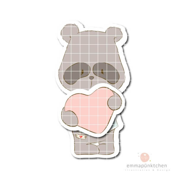 emmapünktchen ® - bär flynn CUT & GLUE
