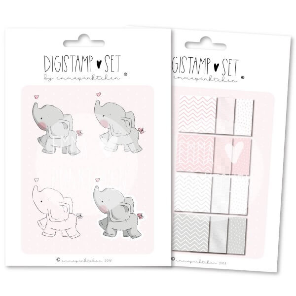 emmapünktchen ® - little fäntchen DigiStamp Set