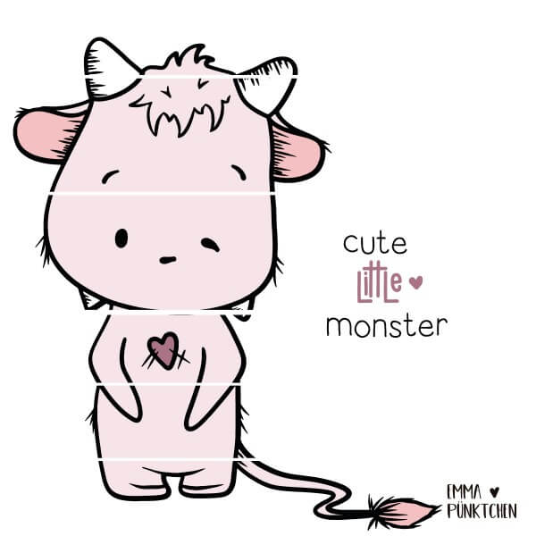 emmapünktchen ® - cute little monster