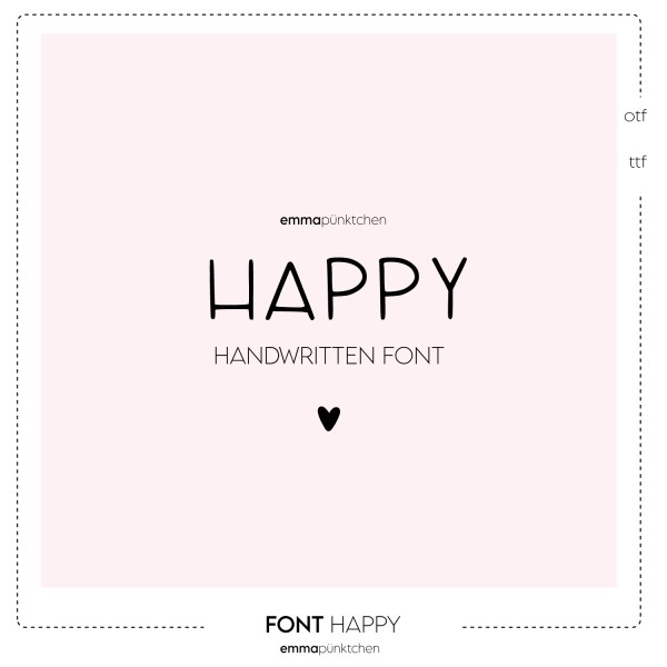 emmapünktchen ® - hellooo Happy FONT
